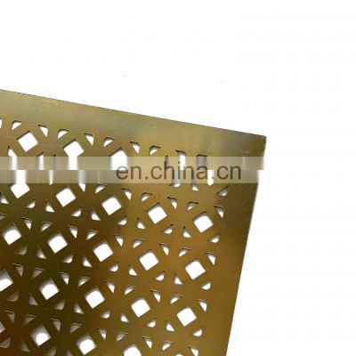 Perforated Metal Sheet 3D Exterior Wall Material Carved Cladding