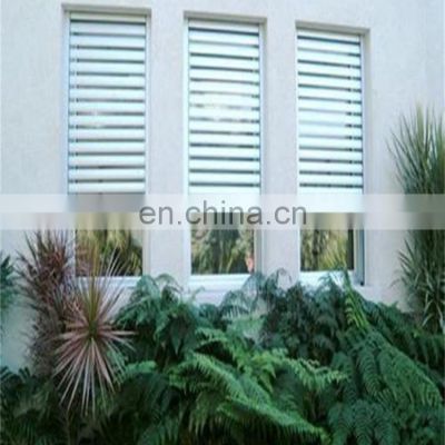 Cheap Price Plastic Louver L Frame PVC Plantation home exterior shutters electric  windows roller blind