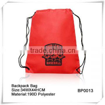 Cheap Plain Nylon Drawstring Bag,New Design Drawstring Bag