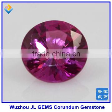 2014 High Quality Round Ruby 3# AAA Grade Corundum Gemstones with Wholesale Price