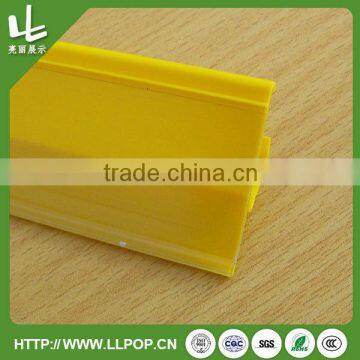 PVC Shelf Label Data Strip Clip