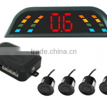 Wireless Car Parking Sensor, Sensores de Estacionamento Monitor LED and 4 Rear