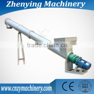 Stainless steel screw conveyor for plastic material