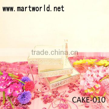3-tiers wedding cake stand for sale, royal cake stand wedding made for wedding/party/home/hotel/decoration(CAKE-010)