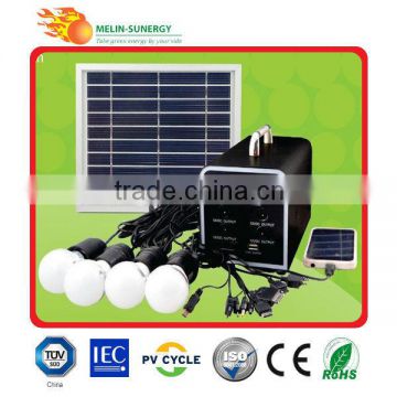 Portable 12v solar kit for home