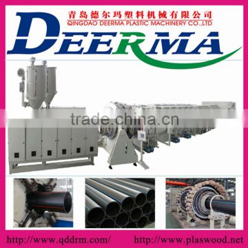 LDPE HDPE pipe production machines / plastic machine with price in china