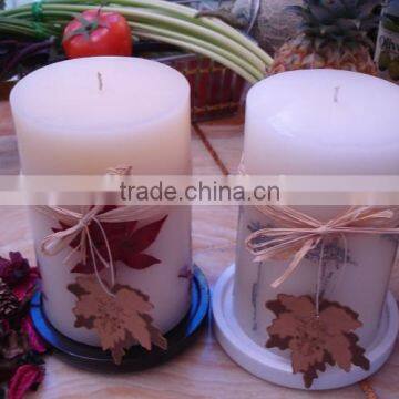 Party candle, pillar candles, decoration candle, floral candle