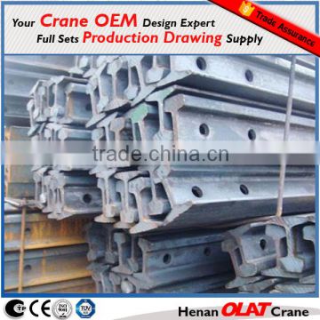 China Q235 U71Mn Crane rail steel rail