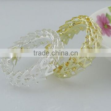 table decoration & accessories type letters W shape metal alloy wedding napkin rings