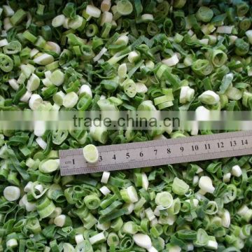 IQF frozen Green onion /vegetables with BRC Kosher certificate