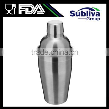 Manufacturer 750ml Deluxe Stainless Steel 201 / 304 Cocktail Shaker
