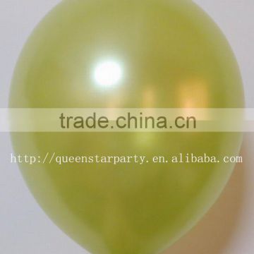 Latex balloons party balloons Metallic color mint Green