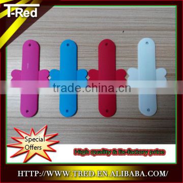 Made in china newest 3M sticker 10 colors Touch-u silicone mobile security stand
