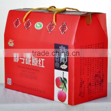 Gift packaging of apples