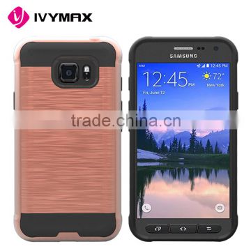 Free sample phone case textured pattern grip shockproof phone case for samsung galaxy s7 active
