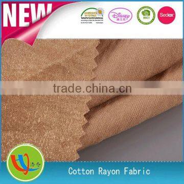 cheap rayon interweave fabric for Korean stylish women clothes