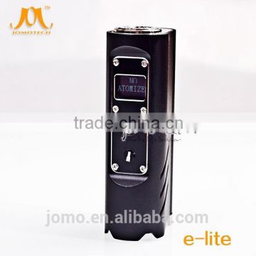 China best Wholesale jomotech box mod 35w e-lite 18650 battey with Blue flashlight box mod