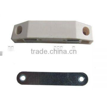 75mm White Magnetic catches for cabinet / furniture door