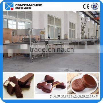 QKT chocolate coating line small manufacturing machines