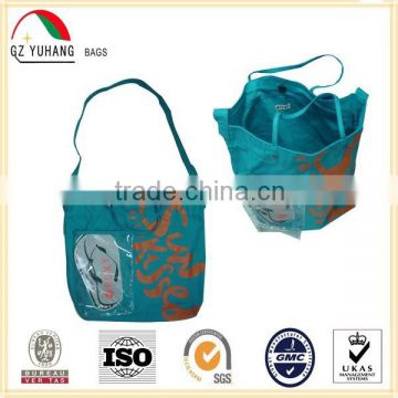 eco friendly cotton sling bag