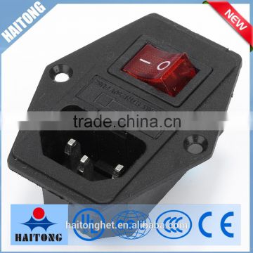 250V new electric AC-10 electric switch and socket male ac socket