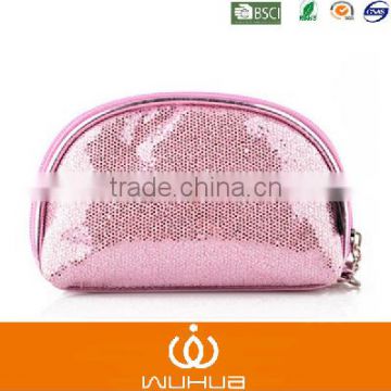 hotest laminated sequin cosmetic bag for wedding