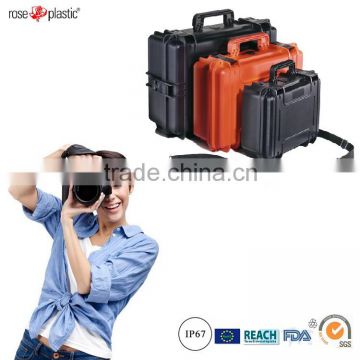 Hard durable solid handheld carrying case for SLR camera instruments storage packaging with IP67 waterproof RC-PS 290/1