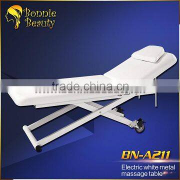 A211 Electric White Metal massage table