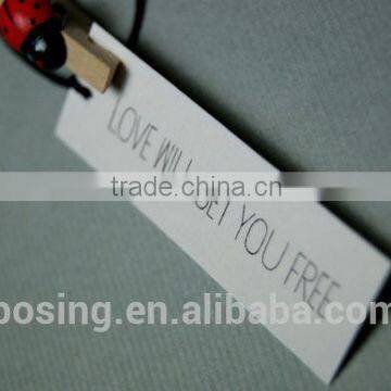 custom printed Paper garment tags