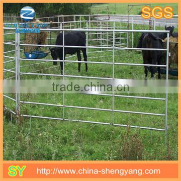 Out door indoor Iron and galvanized horse fence animal feed fence