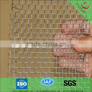 High quality 8mm opening crimped wire mesh