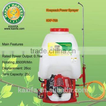 Hot Sale 25L Agriculture spray machine/knapsack gasoline power sprayer KXF-768