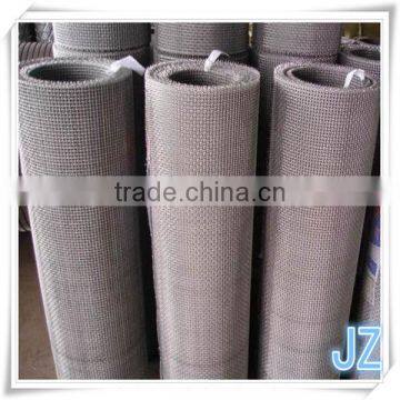 Anping factory white steel crimped wire mesh