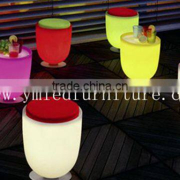 Light up Bar Stool For Sale /Bright Bar Furniture industrial Bar Stools