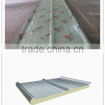 PUR sandwich panels for roof