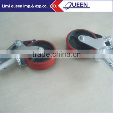 All Size Industrial Heavy Duty Adjustable Scaffold Small Medical Swivel Color PU Casters Wheels