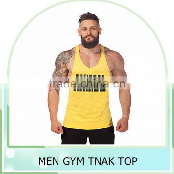 Gym Vest Mens Sleeveless Shirt Bodybuilding Stringers Tank Top Fitness Singlets Sport Undershirt Sport Clothes Cotton Tops