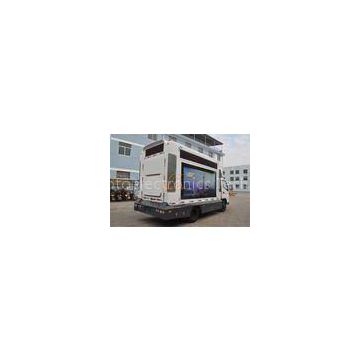 outdoor P12MM three sides trailer led screen with full color for advertising