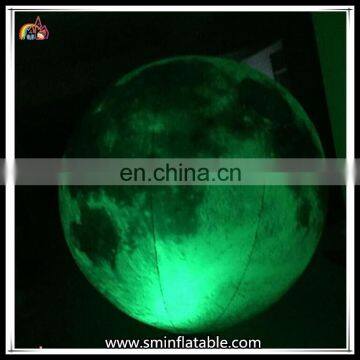 Best Price Inflatable Moonlight Balloon Led Light Planet Decoration Ball With Light On Sale