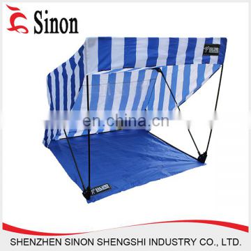 windproof outdoor camping beach tent striped