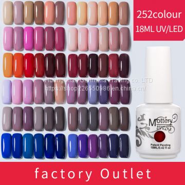 Professional Wholesale Soak Off UV Gel Nail Polish 282 Color Lasting 2 months