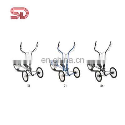 SD-7i  New arrival outdoor fitness equipment adjustable three wheels Elliptical Bike with 7 gears