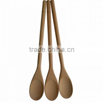 Wooden soup spoon for meal