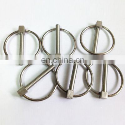 OEM Trailer Wire tab Lock  O-type linch pin stainless steel galvanized lynch pin sizes M6 M8