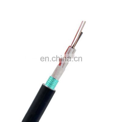 Outdoor Fiber Optic Cable FRP strength member steel armored cable GYFTS