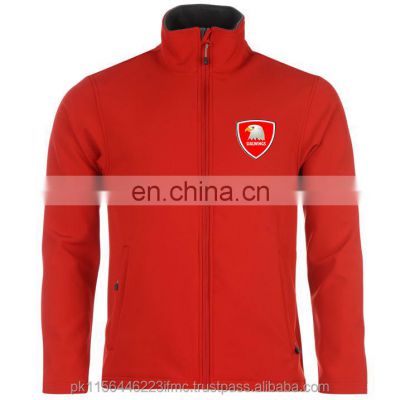 Custom Warm Standing Collar Windbreaker Jacket For Men Embroidery and Puff Printing Logo OEM Service Jackets