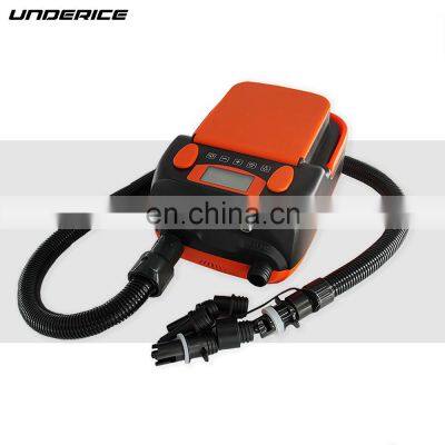 UICE Factory Price Electrical Air Pump Wireless 6000mA 16PSI Quick Fill SUP Electric Air Pump for Inflatable Paddle