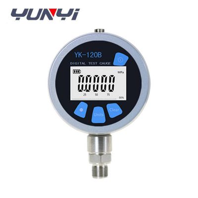 Yunyi Wholesale RS485 High precision rechargeable Calibration Standard digital pressure gauge