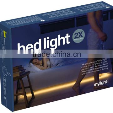 Led night light bedroom sleep motion sensor warm white led bedlight 12V