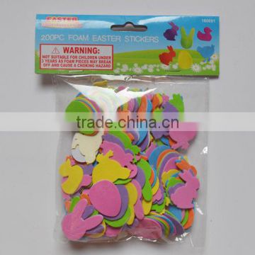 DIY Customized Funny Decorative Easter Stickers, easter decoration stickers, easter holiday decoration